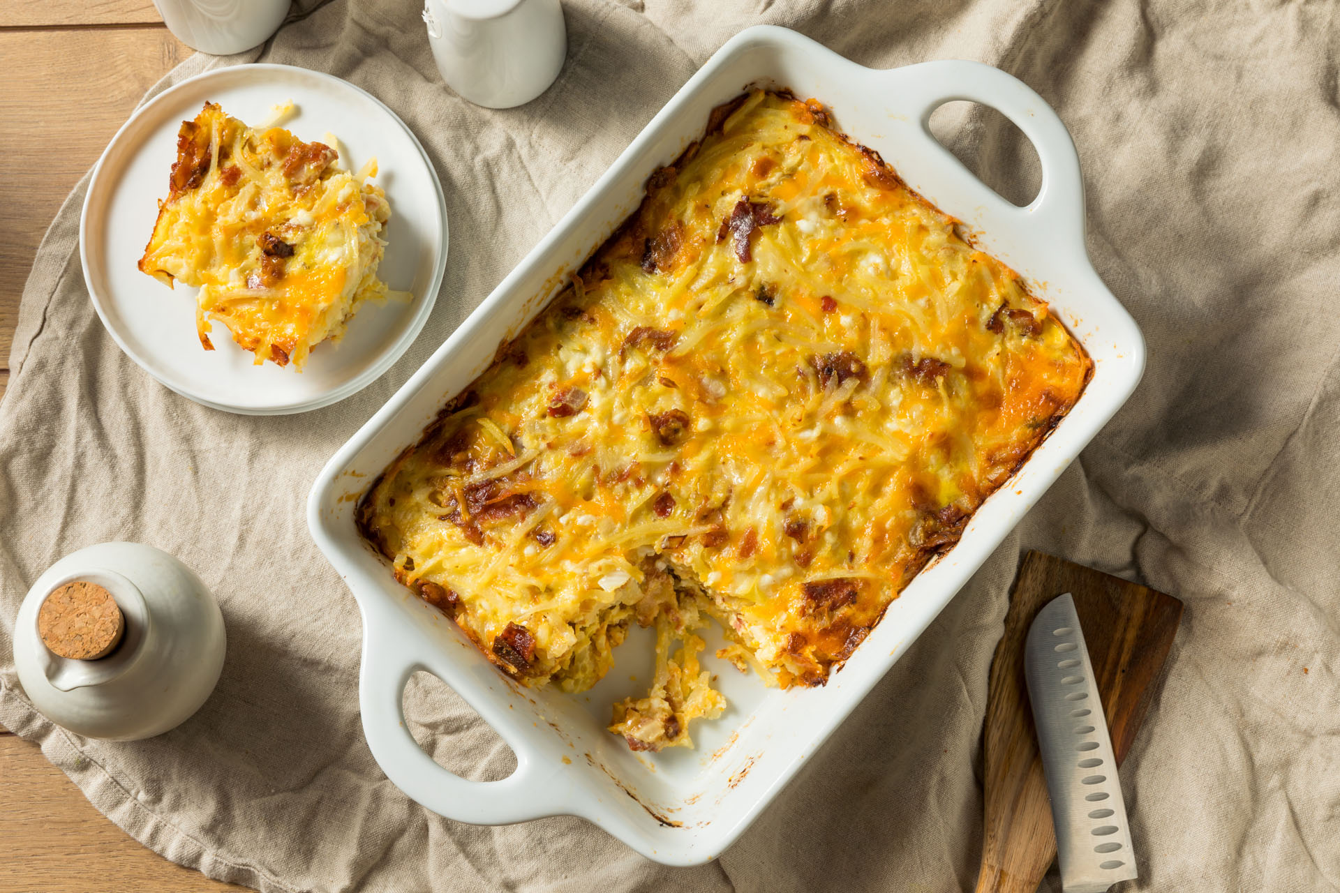 Breakfast Casserole with Hash Browns Recipe